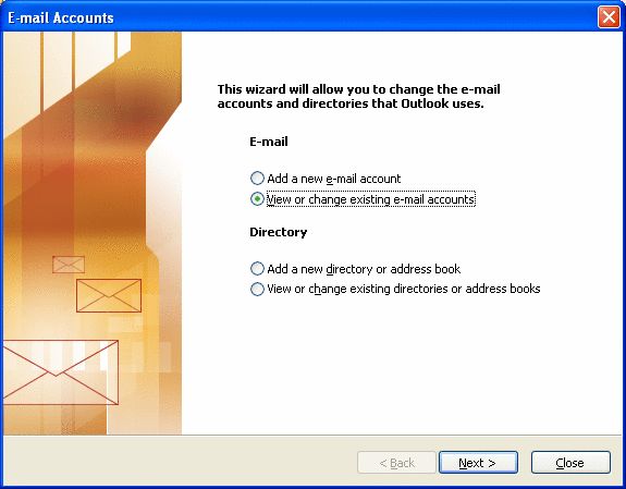 Leaving a copy on the server - Outlook 2003 - 2