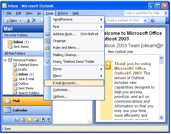 outlook xp