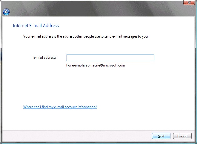 Windows mail - settings 5