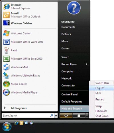Windows Vista - Login 2