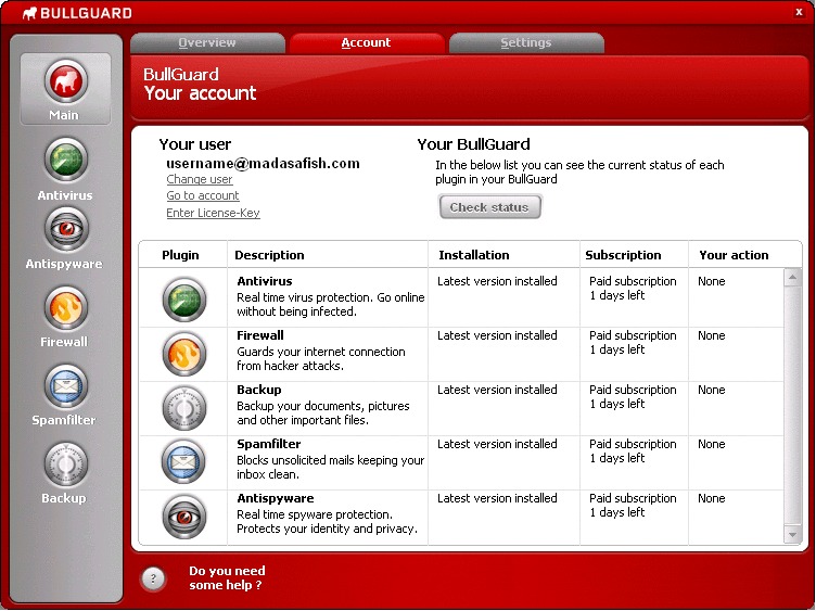BullGuard 8 Settings -4