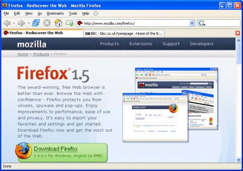 Firefox setting Homepage - 4