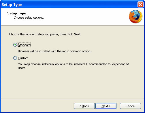 Firefox installation - windows 3