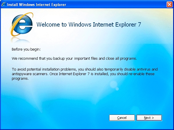 IE - downloading - 6