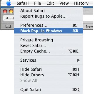 Safari - Popup Blocker 1