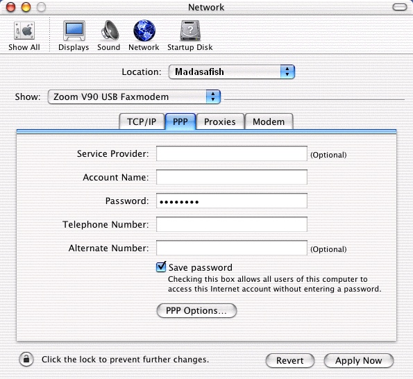 Checking your network modem settings - 4