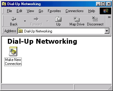 Create a connection - Windows 98 - 1