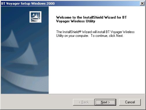 BT Voyager USB Wireless Adapter -Windows 2k - 4