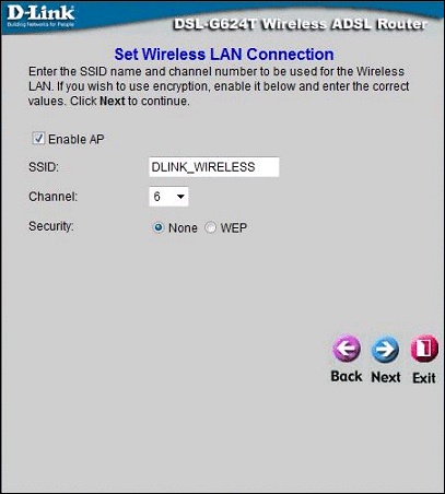 Installing the D-Link DSL-G624T - Mac OSX - 6