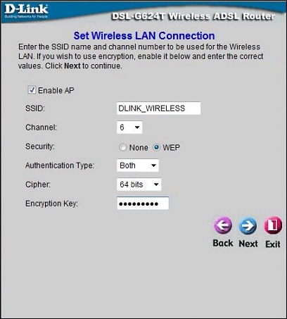 Installing the D-Link DSL-G624T - Vista 7