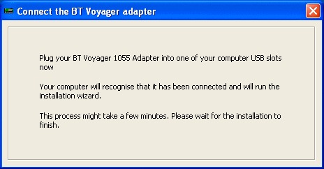 Installing Voyager 1055 USB 9