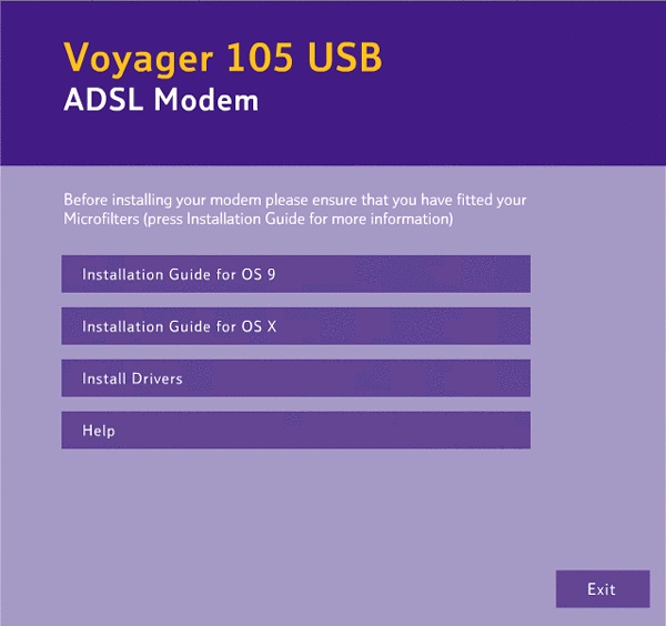 Installing the Voyager 105 - 3
