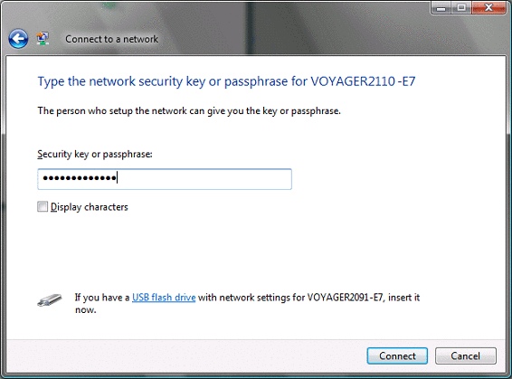 Installing Voyager 2110 - Vista 4