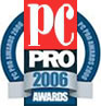 Highly Commended - Best Broadband ISP - 2006 PC Pro Awards